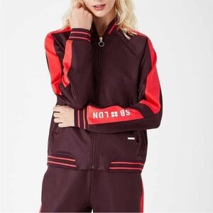 Sweaty Betty Craft Zip Up Track Jacket Size L